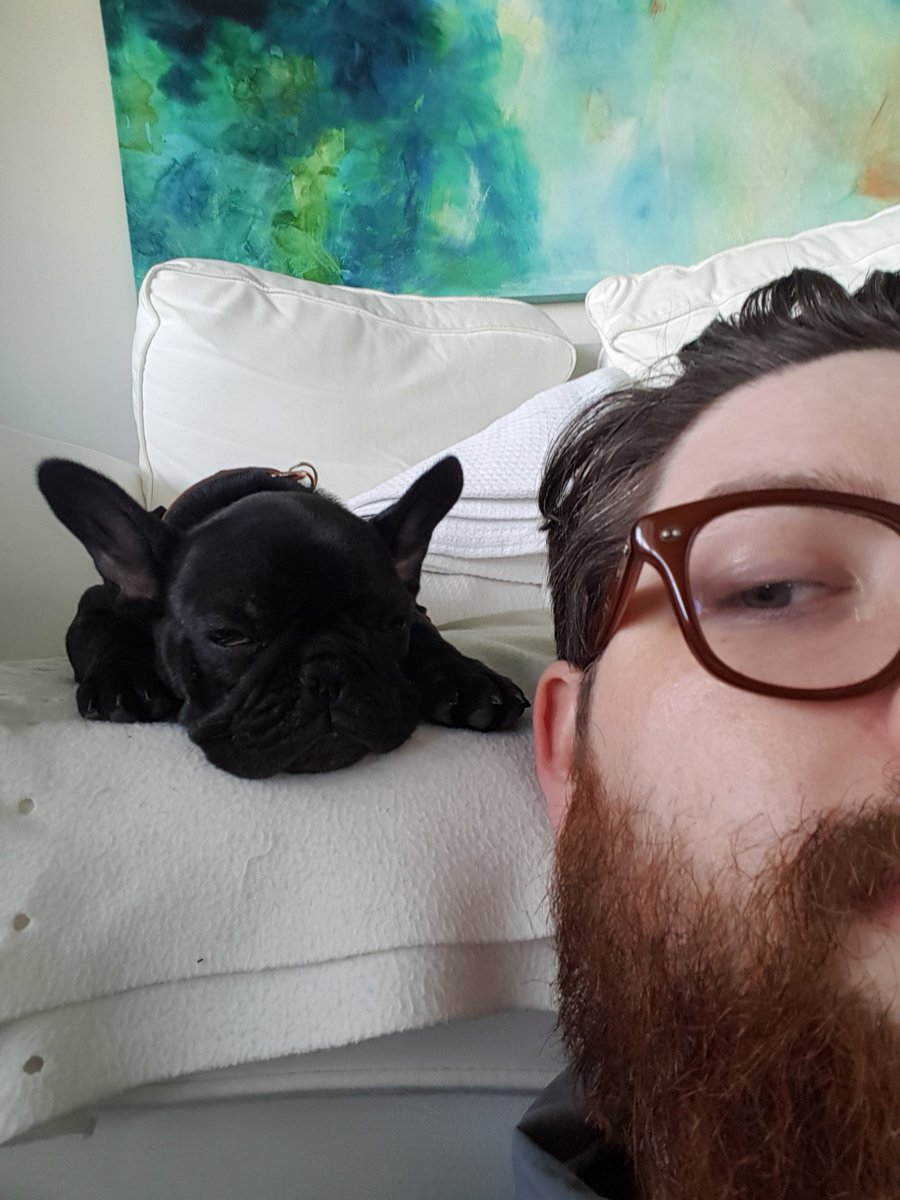 Hootsuite_Help's tweet photo. #SupportFort Owl, Richard & his #HootDog Gus,
Richard is an accomplished improvisor. Here he is repping Hootsuite at the Vancouver International Improv Festival. He says, "Gus takes up most of my time right now, she's got lots of energy"
#MeetOwlsOnWednesday #Hootsuitelife https://t.co/LBsm8xblMy