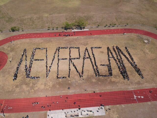 lewnicole's tweet photo. We will continue to fight until change is made #MSDStrong #NationalWalkoutDay https://t.co/nWJhDqmXke