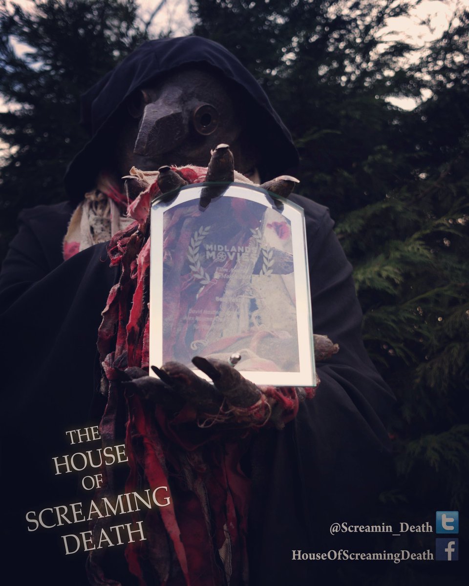 CheckingInMovie's tweet image. We have been busy! The hotel has been going along while we make other films! And our latest feature anthology, @Screamin_Death has just WON BEST FEATURE @MidlandsMovies awards! Thabks to everyone for the continued support! #indiefilm #supportindiefilm #MidlandsMovies