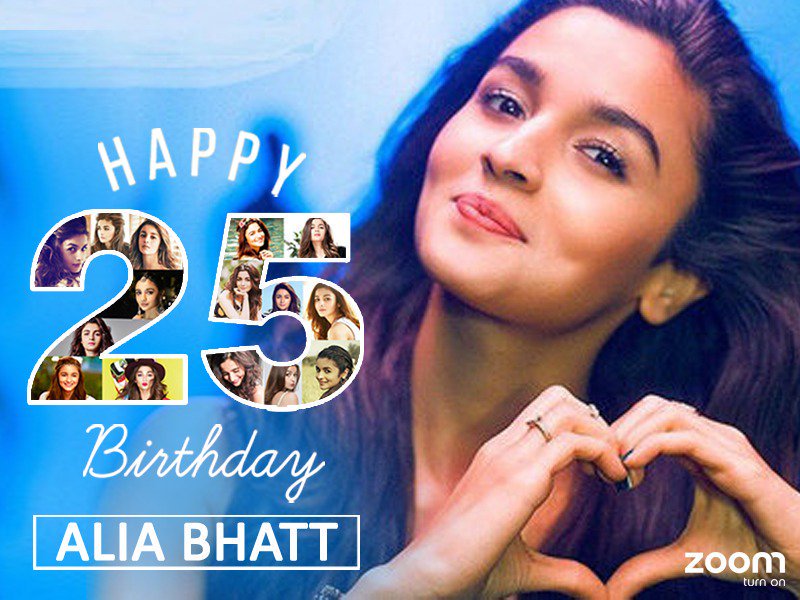 Wish you a happy birthday alia bhatt the cutepie... 