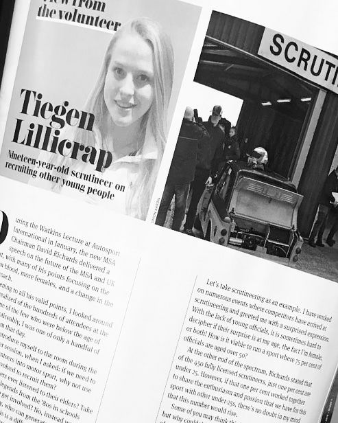 Tiiggz03's tweet photo. I wrote this article to promote young people in motorsport, after taking a stand at the @Autosport_Show show seminar, its time to make a change! @MSAUK @D2BDofficial #femaleinmotorsport #motorsport #MSA #Scrutineer #female #cars #D2BD #makeadifference #engineer #uwtsd #autosport https://t.co/DedLSAdeIs