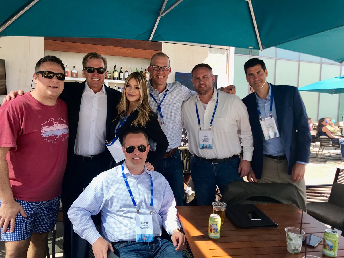 My partners poolside before the conference #CLM2018 <a href="/TheCLMalliance/">The CLM Alliance</a> #wshb