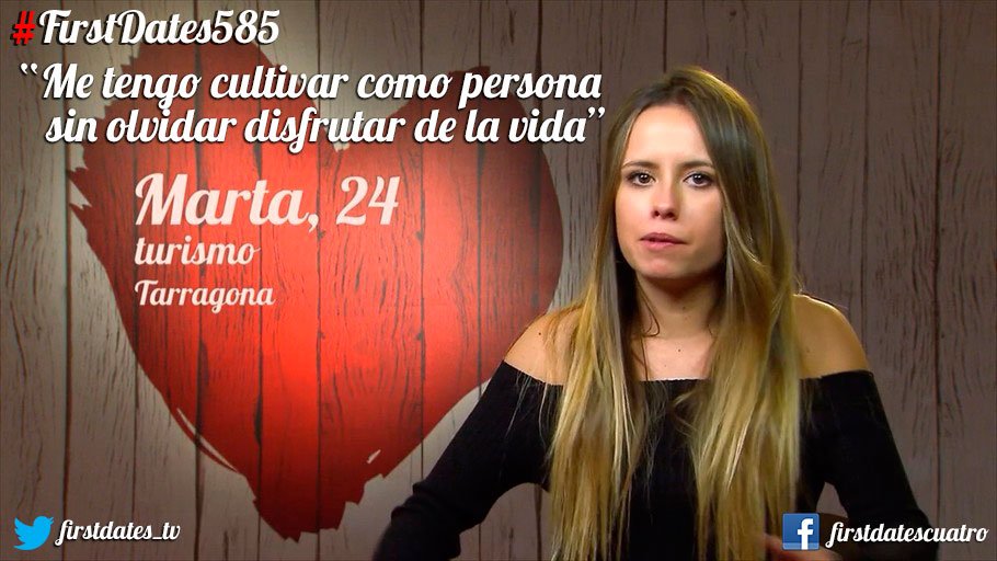firstdates_tv's tweet photo. Marta desea volver a enamorarse locamente. ¿Será Cristian todo un romántico? #FirstDates585 https://t.co/K7ZrmLUOps https://t.co/bMhXC4xlRR