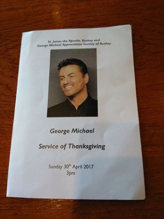 RushtonDRescue's tweet photo. George Michael fans, bid now on this copy of the George Michael - Service of Thanksgiving 30th April 2017 ♥️ https://t.co/TGFAFC9QKH https://t.co/FnUV9TnzT3