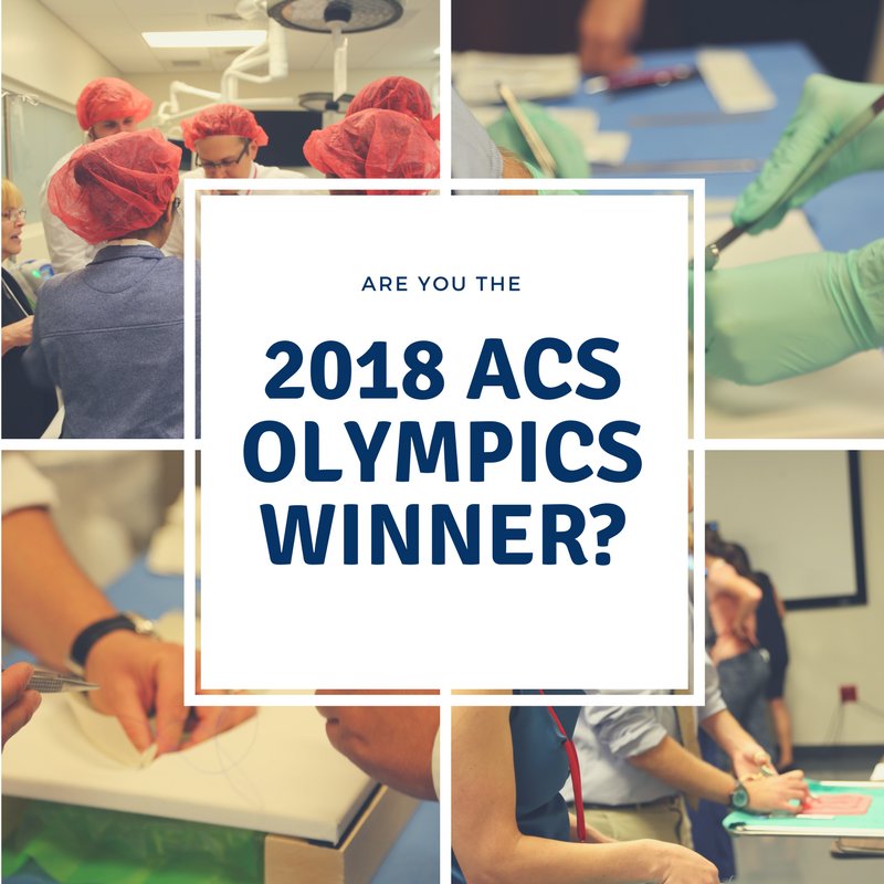 FloridaACS's tweet photo. Will you be the 2018 ACS Olympics Champion? Join the #FCACS in Orlando for this year's Surgical Olympics and you could be! https://t.co/StndwnxRxO https://t.co/NtOciQxbAN