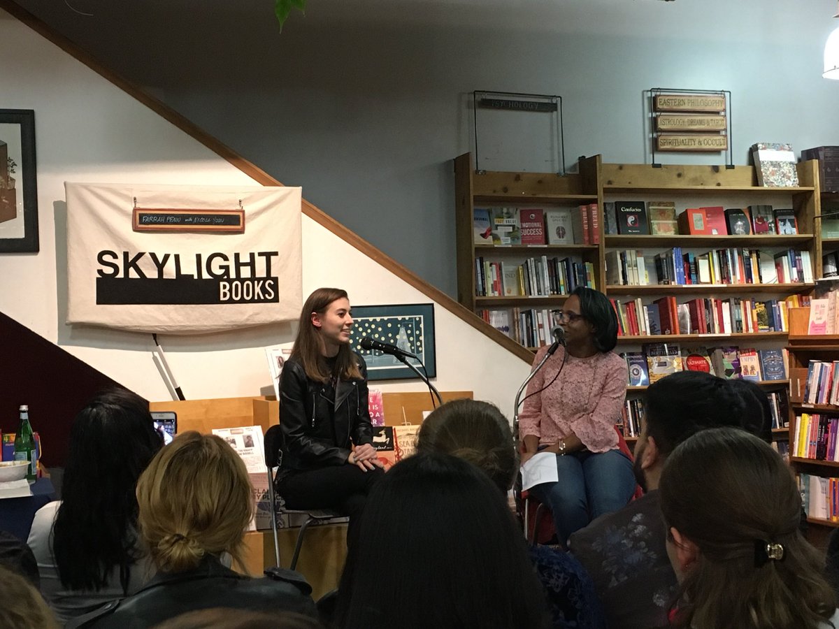 mauramilan's tweet photo. Check out @FarrahPenn and @NicolaYoon looking fab for the Twelve Steps to Normal discussion at @skylightbooks yesterday!

You might have noticed that I’ve been tweeting about this book a lot. I am officially a fan girl 💜

#twelvestepstonormal https://t.co/em60762QRd