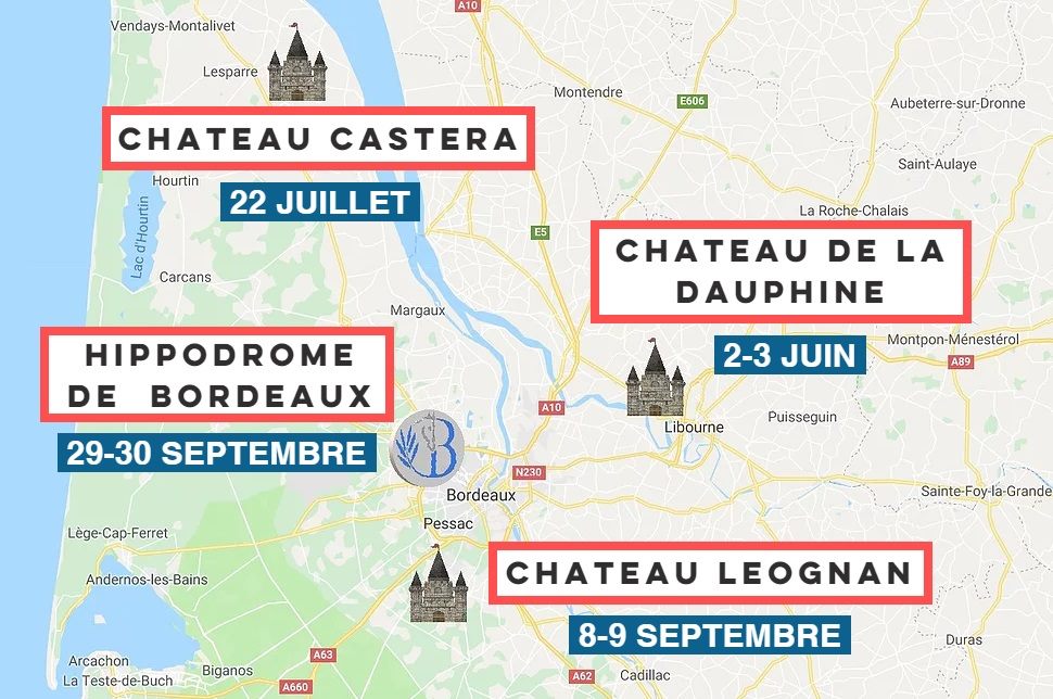BxFoodTruckFest's tweet photo. Cette année, le @BxFoodTruckFest fera étape dans 3 châteaux à 3 dates différentes afin de vous proposer des festivals alliant food-trucks, oenotourisme, dégustations et animations mutliples. A vos agendas ! #BDXFTF https://t.co/DhaXAPY2f7