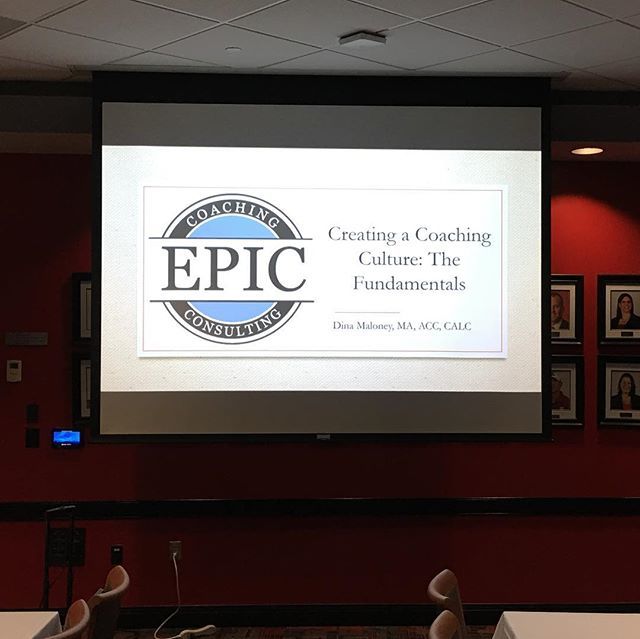 epicccempower's tweet photo. Great session this morning for Raleigh-Wake SHRM Professional Development Series #coachingculture #leadershipdevelopment #epiccc @pncarena @rwhrma https://t.co/9b2CEa0pET https://t.co/360q5pmzhF