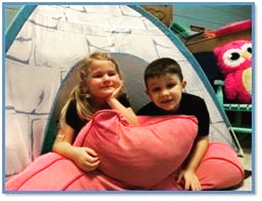 Alomaeclc's tweet photo. Two friends are posing in front of their igloo tent.  Even if we don't have snow we learn that there are places in the world that do. https://t.co/1vAiBF5Fnh
