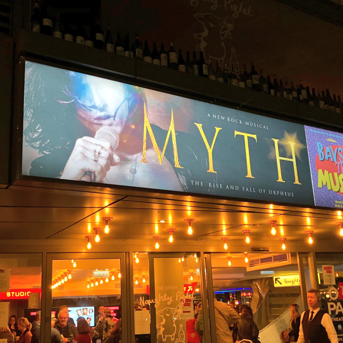 westendguyLDN's tweet photo. Wow. Only half way through @MythMusical @TheOtherPalace. Jodie Jacobs, @eloisemaydavies & @JodieSamSteele are a trio to be reckoned with. Incredible harmonies and so damn powerful #damn #MythMusical https://t.co/68JypY6JXZ