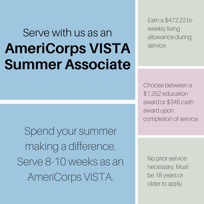 LouisvilleWorld's tweet photo. Looking for summer work that matters? Why not serve as a AmeriCorps Summer Associate! Learn more and check out our programs sites here: https://t.co/ELa4cBzSmQ https://t.co/a6gWRPXfly