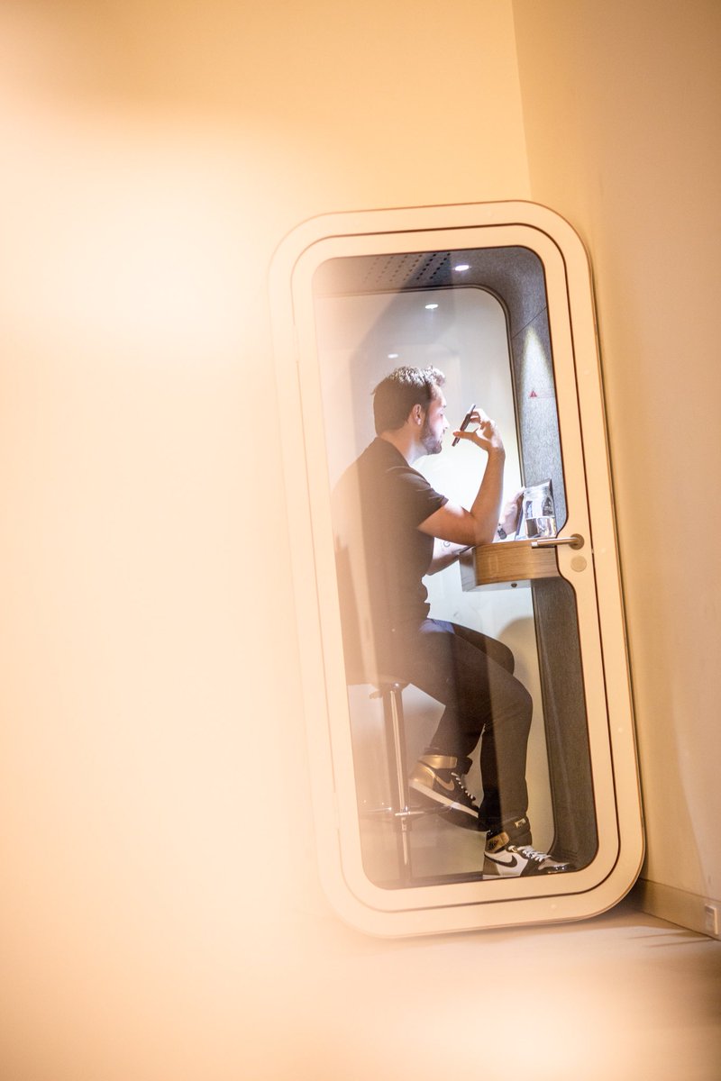 A special shout out to one of our past GAP companies, Framery Acoustics for being pictured on Reddit co-founder, <a href="/alexisohanian/">Alexis Ohanian 🗽</a>, social media account. Ohanian sits in Framery's office phone booth that provides a quiet space to make phone calls. Great job Framery!