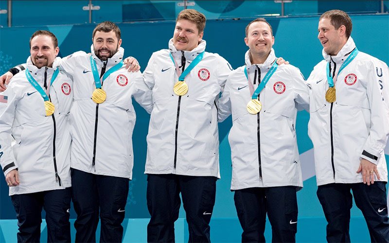 PowerTripKFAN's tweet photo. MONDAY: The U.S. Curling Team (@TeamShuster) squares off against each other in a special edition of INITIALS. 
(8:15 on Monday the 19th) https://t.co/fOF6S2FlxD