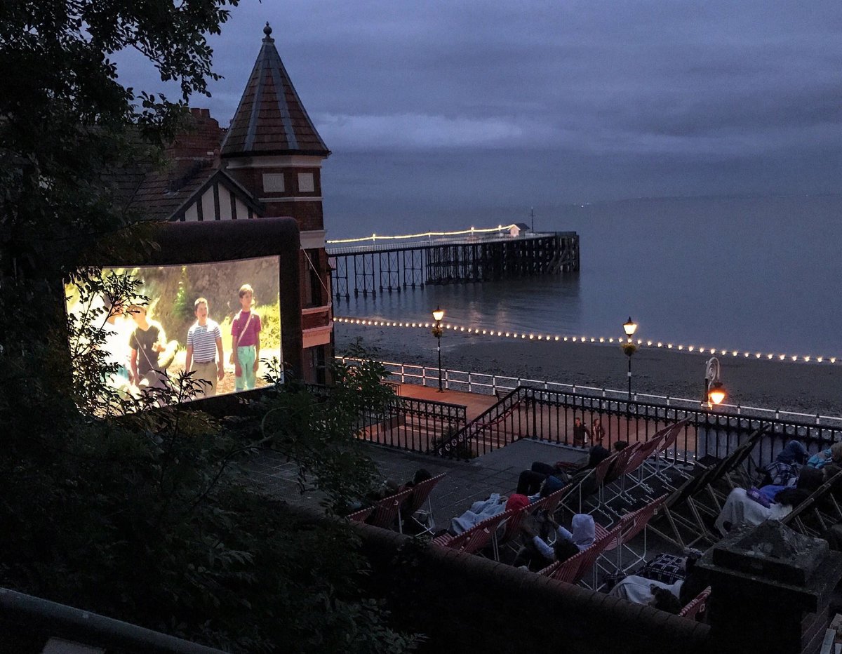 LostlandsCinema's tweet photo. Our rooftop cinema’s heading back to Penarth this Summer! https://t.co/U9KeUMFh6H
