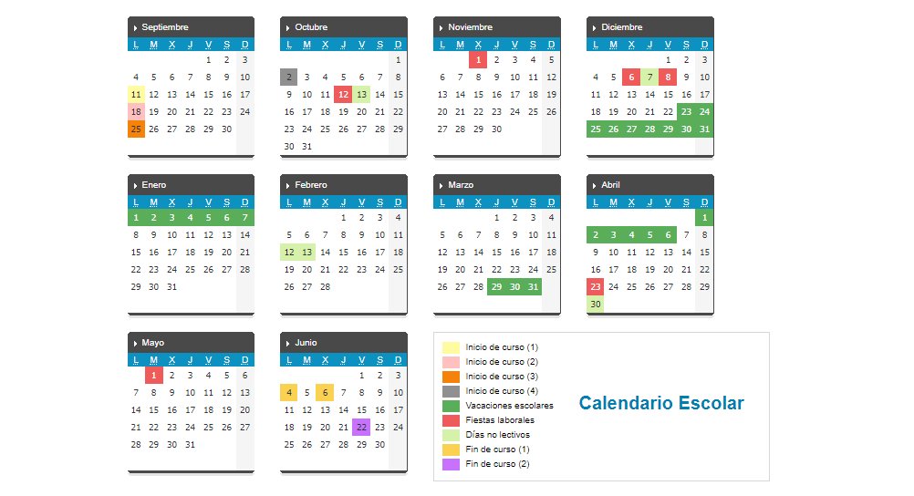 Educacion Jcyl On Twitter Conoce Le Calendarioescolar Del Curso 2017 18 Https T Co Wk0lxpgqw9 jcyl calendario escolar 20 21