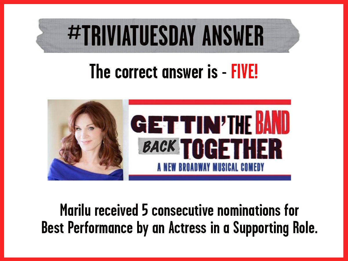 GettinTheBand's tweet image. FIVE. Not bad, right? #triviatuesdayanswer #wednesdaywisdom #goldenglobes #mariluhenner #mitchsmom #gettinthebandbacktogether