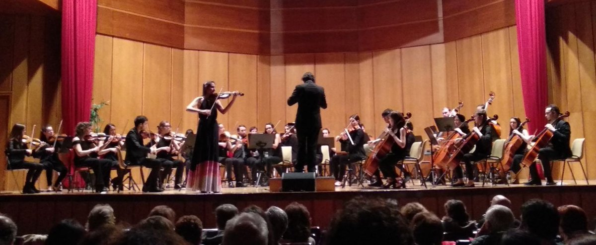 ¡Éxito en nuestro concierto gracias a la magnífica intérprete Inés Romaguera y nuestro director José Sanchís!