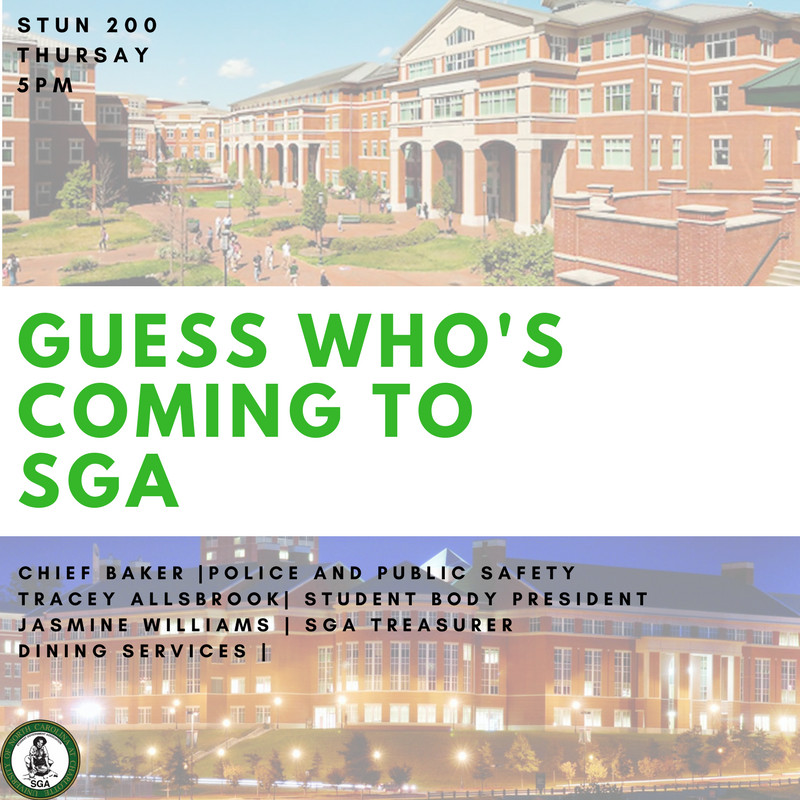 UNCC_SGA's tweet photo. Got questions about campus safety? Dining services? Current campus affairs? Join us tomorrow in Student Union 200 to get your questions answered! https://t.co/sREblhqC2t