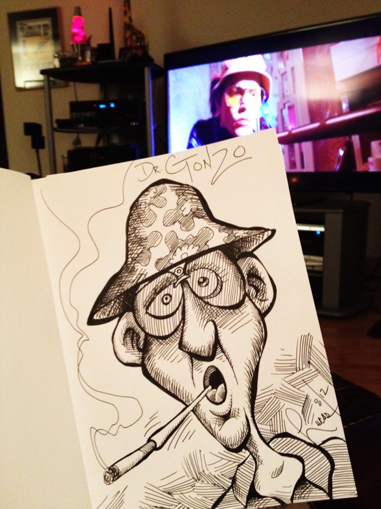300PoundSamoan's tweet image. Hump Day Gonzo Art #85