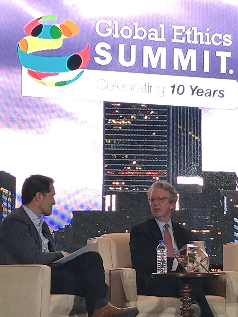 @Aflac CEO Dan Amos spoke about how CSR and ethics have changed since he became CEO of Aflac at Ethisphere’s #GlobalEthicsSummit18