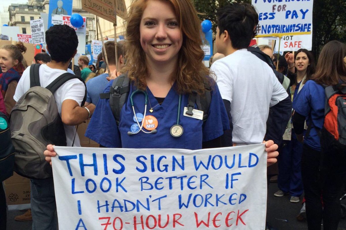 If everyone who has ever been grateful for an NHS doctor followed &amp; retweeted we would reach a million by midnight and have a much stronger voice