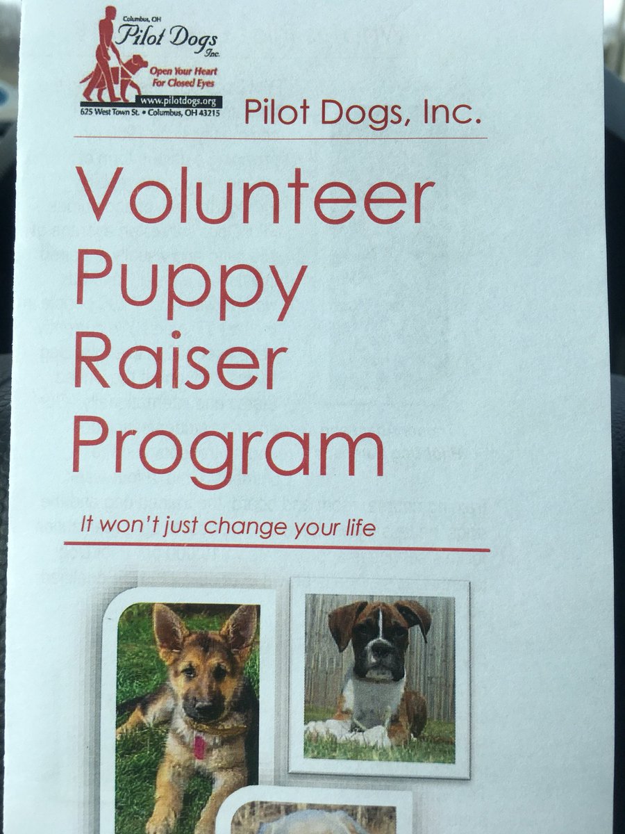 NASeniorSeminar's tweet photo. So excited to meet today with #PilotDogs today to discuss opportunities for @napls_hs students to raise a puppy to help people with visual impairments. Awesome project idea! See @MrsLoriCheney for more info! https://t.co/LhCciYzHjM