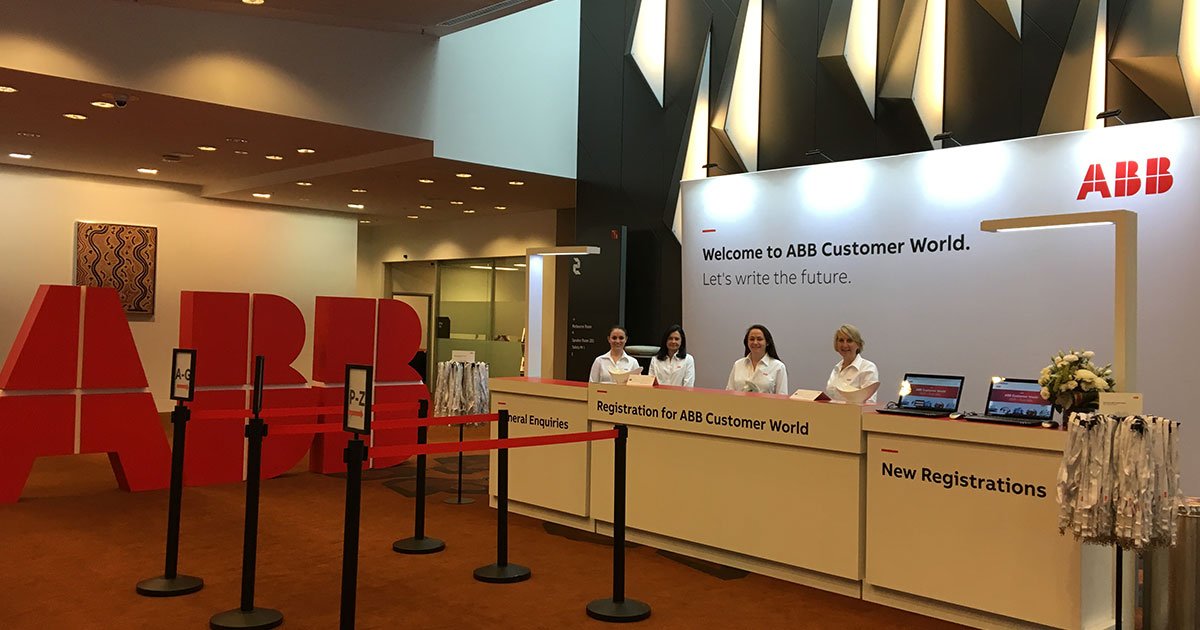ABB_Australia's tweet photo. Welcome to ABB Customer World Australia! We have a fantastic day organised and we are looking forward to seeing you all soon. Get ready for all things #technology, #innovation and #digitalisation.  #ABBACWAU https://t.co/usIR7TuoBQ