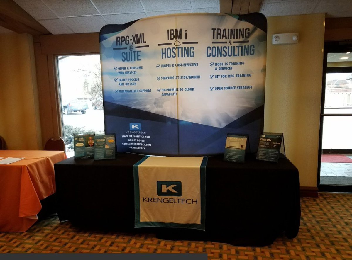 KatoIntegration's tweet photo. Word on the street is a bunch of IBMers lost their marbles at the @WMCPA conference...

Stop by the Krengeltech booth and we will get you sorted out!

#Krengeltech #WMCPA18 #IBMi #IBMioss https://t.co/omKkWE9GsY
