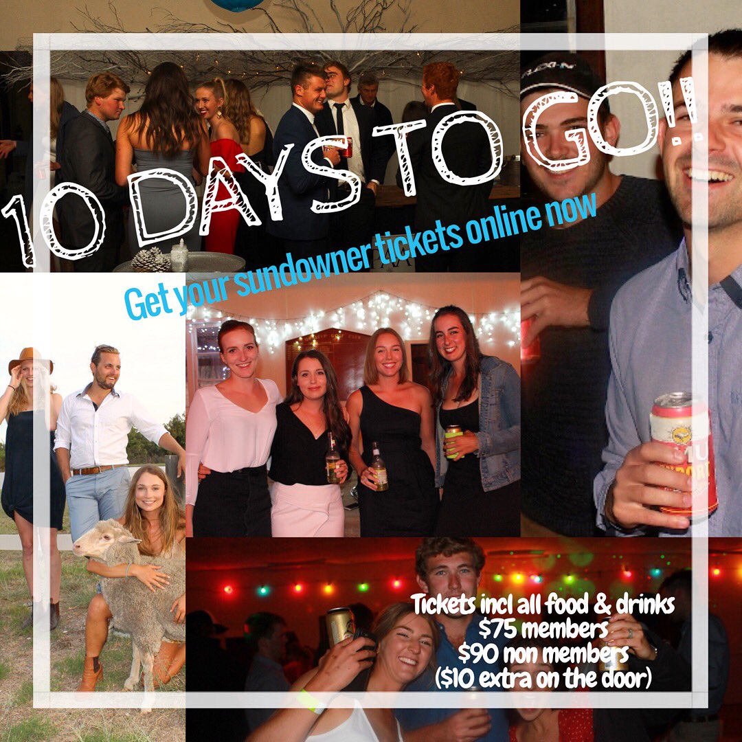 Get your tix online now!!! Available on the door (cash only) for $10 extras. Dress: country cocktail. Camping avail.
trybooking.com/UMCE