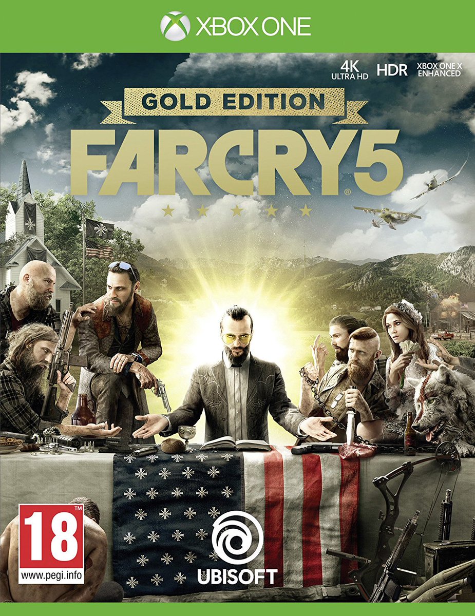 Pre-order the #Far #Cry 5 #Gold #Edition today, which includes the standard gane &amp; #Season #Pass amzn.to/2p9MHjh.