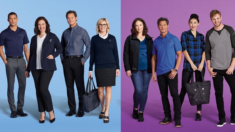 sanmar_corp's tweet photo. #ICYMI Out now on SanMar U's #FabricBlog: How to Leave a Lasting Impression with #Business Uniforming. https://t.co/acO3hzbZok https://t.co/CgWpQpiovR