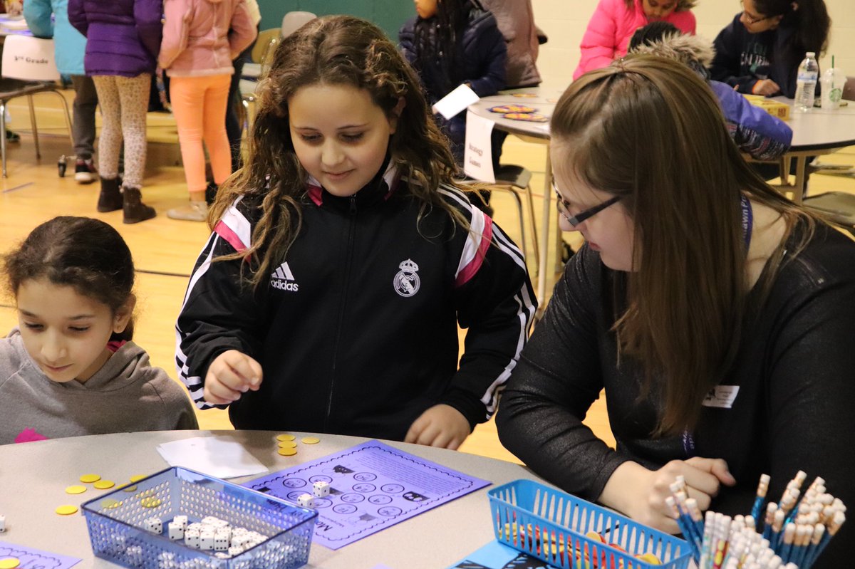 MsDavisMath17's tweet image. Math Night at @ParklawnFCPS bringing students, teachers, and families together to celebrate learning