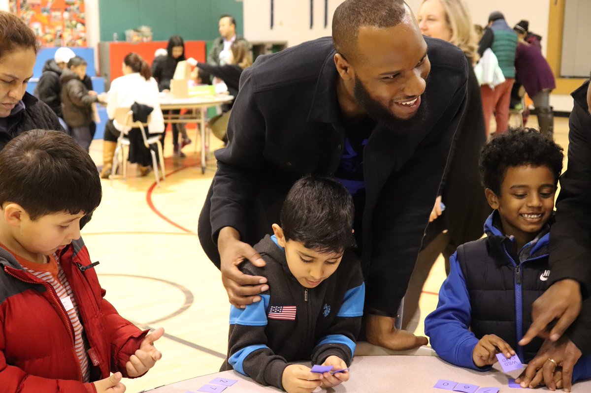 MsDavisMath17's tweet image. Math Night at @ParklawnFCPS bringing students, teachers, and families together to celebrate learning