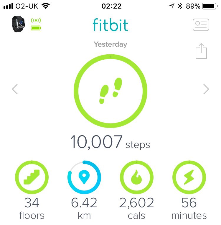 SWDee17's tweet photo. The number of steps taken on Wednesday has made me giggle!  #AgentDee 🙊😆 https://t.co/y4KZVAqut4