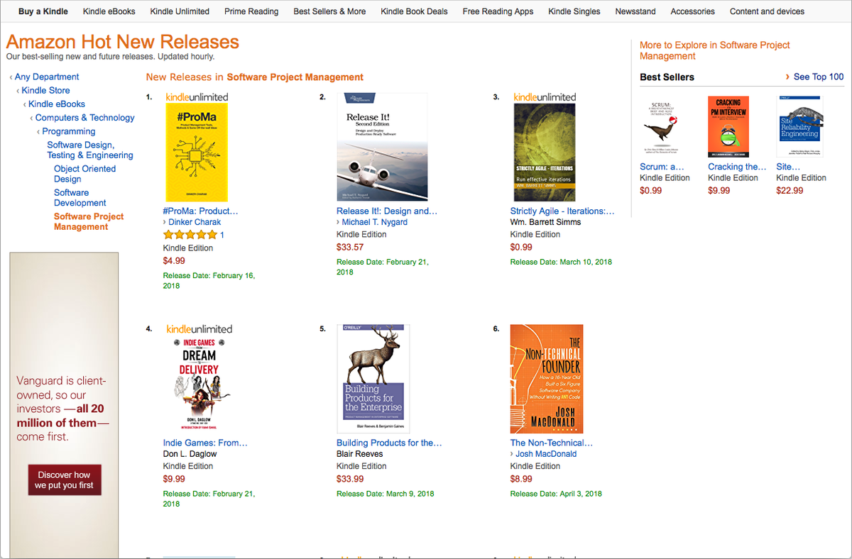 #ProMa by <a href="/ddiinnxx/">dinker</a> is #1 Best seller in New Release - Software Project Management on #Amazon :) amzn.to/2t4jUSn