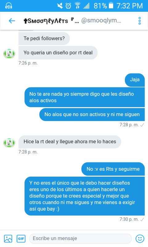 yospancky's tweet image. :v ami no me va a exigir nada el que se cree mejor que otros y no soy un esclavo y aparte ni me seguía y así quiere que se lo aga yo no le ago nada a la gente interesada