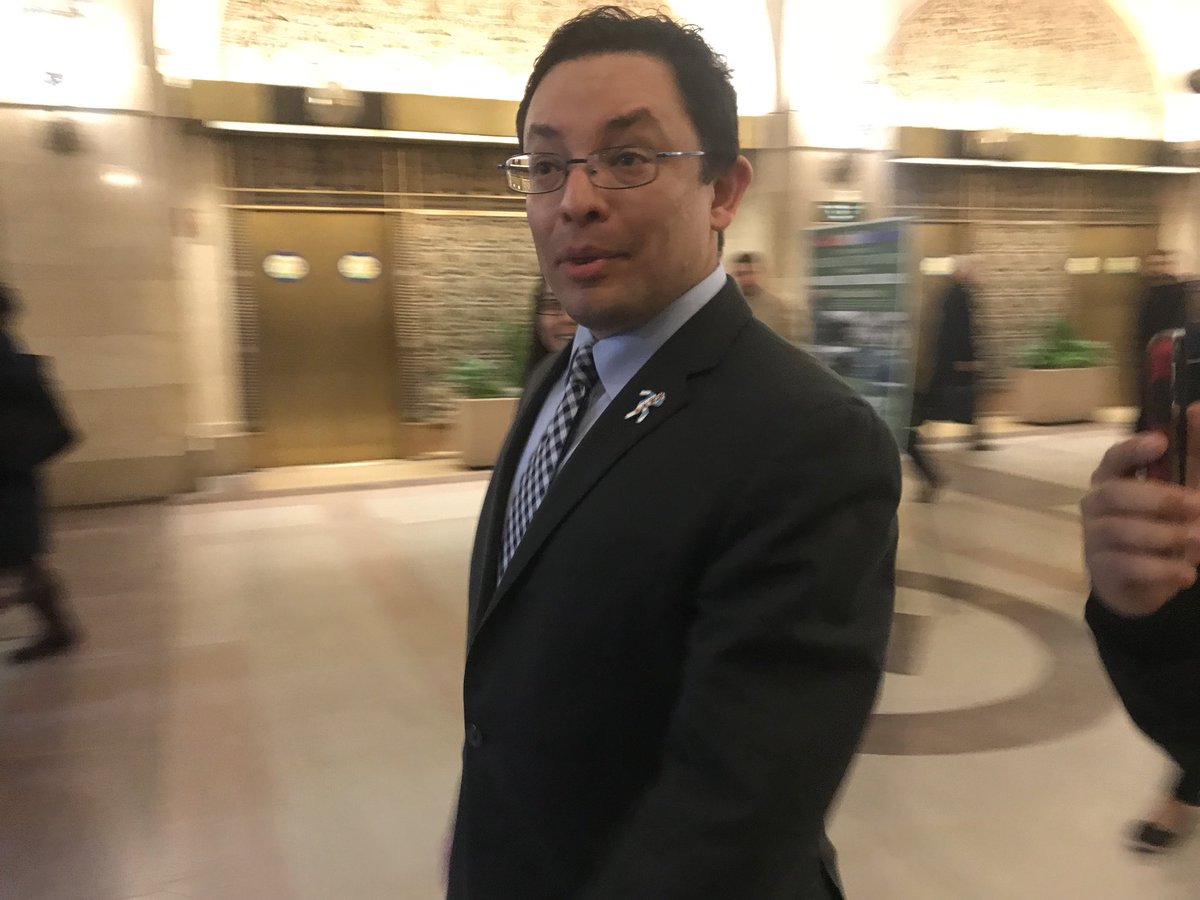 madlittledebbie's tweet photo. So Ald Lopez walked by the @BPNCchicago youth-led die in ...#noGangDatabase https://t.co/xBS3Bgal7L