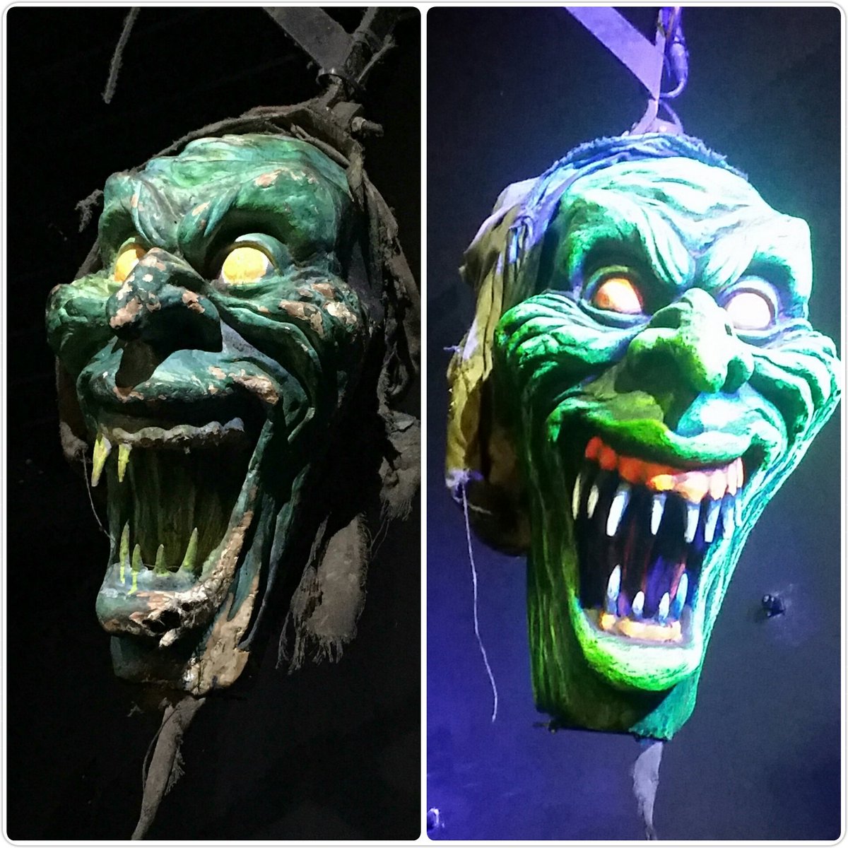AltonTLC's tweet photo. Join us tomorrow for more updates from our Duel TLC.. in the meantime, see this great before and after shot of one of the screaming heads... https://t.co/vpssTEeuVP