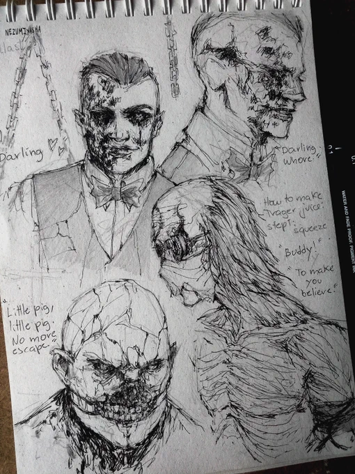 Still one of my FAVORITE horror games, thank you  for Outlast. More fanart to come! 
