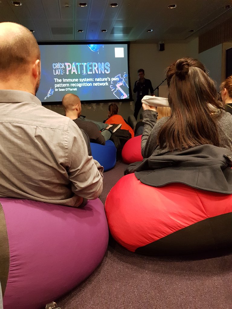 lauraedurrant_'s tweet photo. Fantastic evening at @TheCrick #CrickLate https://t.co/0RCIbHQODh