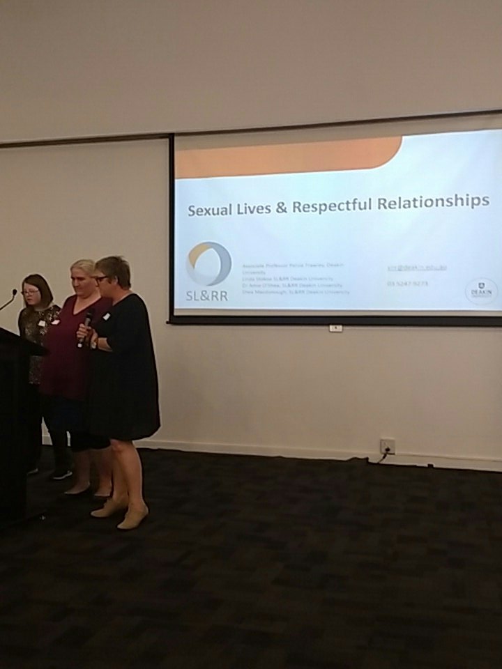 acd_eddie's tweet photo. Patsie Frawley kicking off today's #scopesafe Prevention of abuse forum. Thanks to @scopeaust and @VicGovDHHS for bringing us all together. https://t.co/wUCGjJOWNA