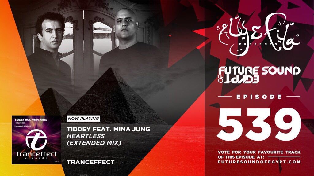 TranceffectRec's tweet photo. Massive support @Tiddey feat. Mina Jung - Heartless by @alyandfila today #FSOE539 https://t.co/6ShL0tXvUT