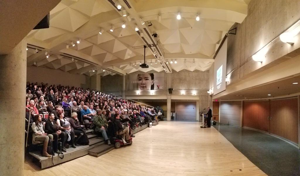 ToSoArch's tweet photo. TSA vice chair Megan Torza sums it up: "a great lecture in a great space in a great city". Always exciting to see so many people who care about the #design of our cities! https://t.co/8ptK1lHcYj