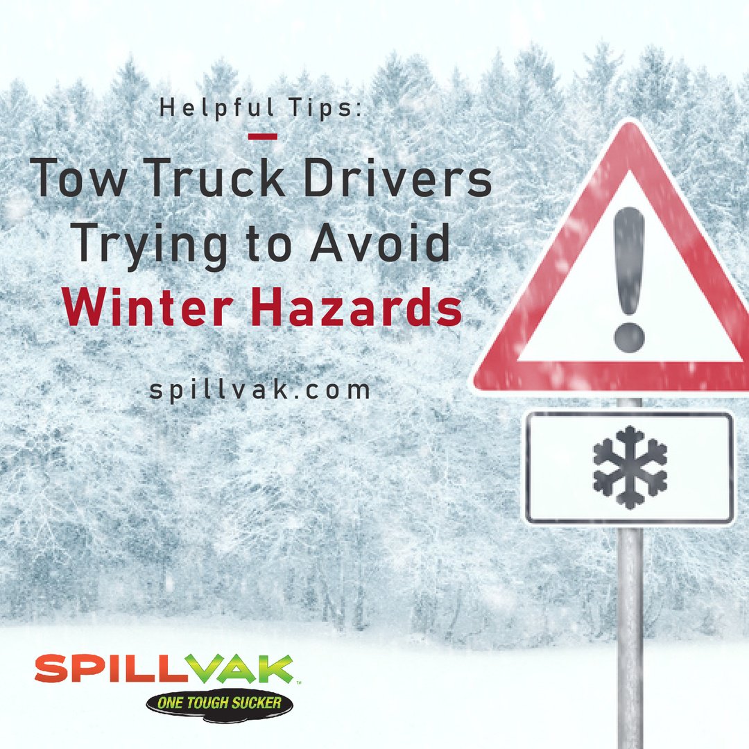 Calling all tow truck drivers: Ensure you stay safe in hazardous conditions and click the link below to access our top hazardous weather safety tips: spillvak.com/tips-tow-truck…r-road-hazards/ #HazardousWeather #TowTruck #SpillVak #Driving