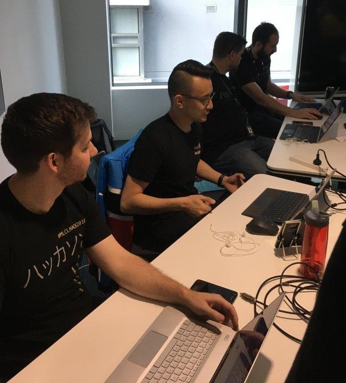 MLCLhackathon's tweet image. #MLCLHack2018 - Our teams will be prototyping amazing ideas - collaborating and innovating... :)