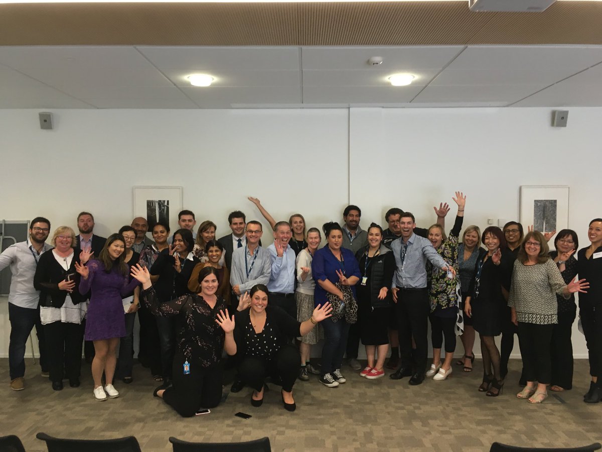 CaudlePatrick's tweet photo. What an awesome group coming through ANZ Contact Centre #Collaboration loved having you here understanding our business @ANZ_NZ https://t.co/EyeOxp38uo