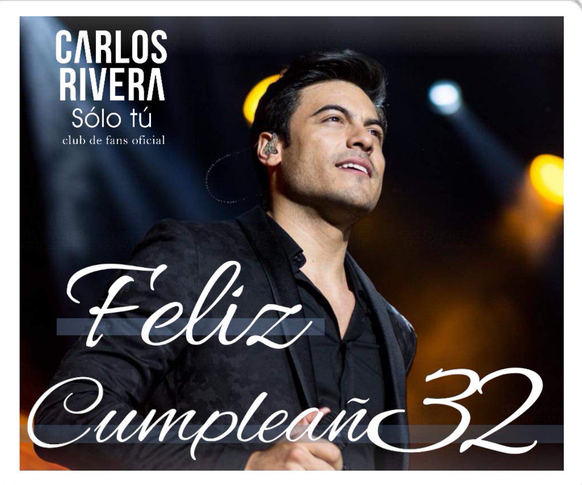 #Felices32CarlosRivera😛😜😝