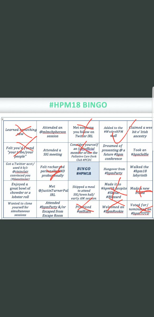 katie_harmoney's tweet image. I feel like this is pretty good for today #hpmBingo #hpm18. I&apos;ll skip the gluten containing things though.