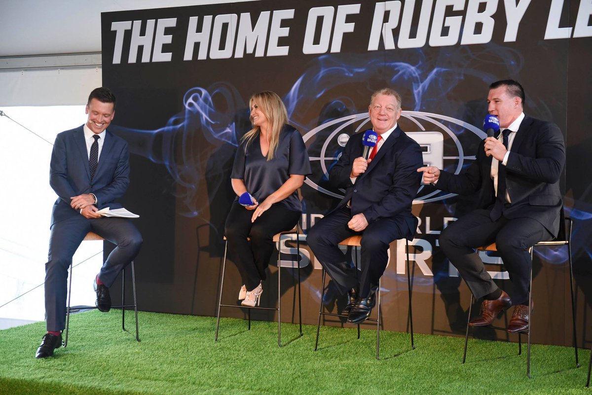 DFProductions's tweet image. We teamed up with @wwos to kick off the @Channel9 @NRL 2018 season launch at @ANMMuseum . Providing all AV and theming was a real treat! #wwos #NRL