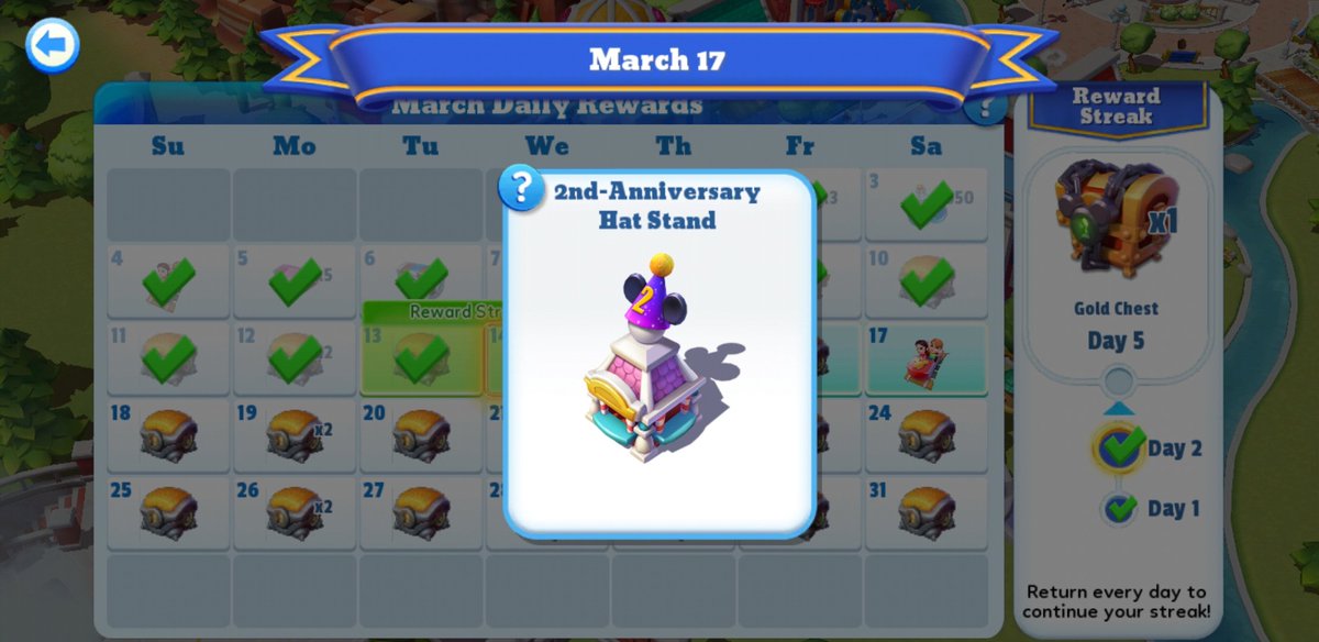 RetroGamerNYC's tweet image. So close to the 2nd-Anniversary Hat Stand #Disneymagickingdoms #2ndAnniversary #hatstand #0317